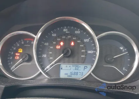 2016 Toyota Corolla L z USA, uszkodzony, nr VIN 5YFBURHE4GP372491